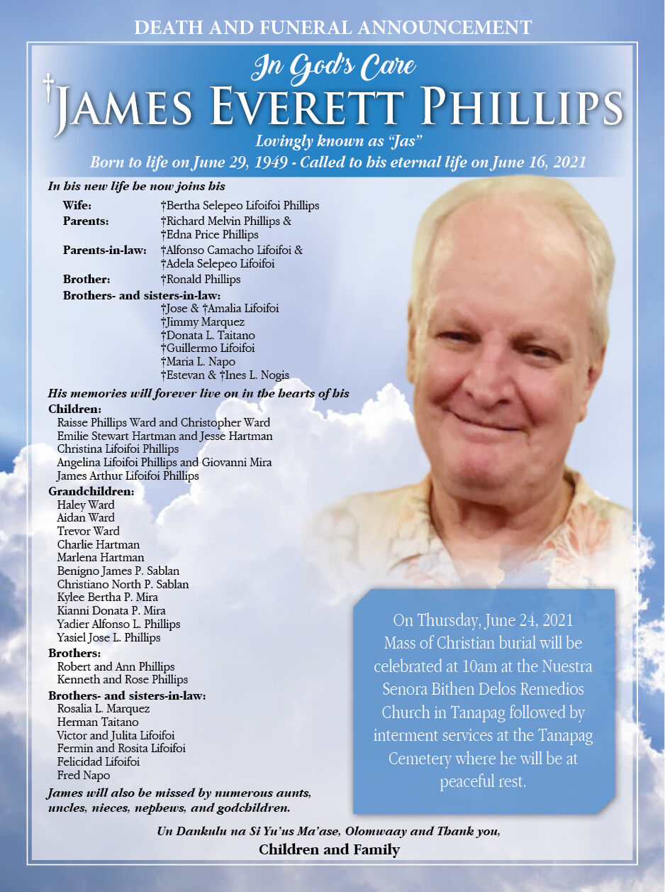 ✝James Everett Phillips